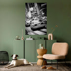 TIMELESS TAXI TALES Póster Vertical Adhesivo