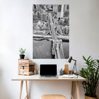 METROPOLITAN MAZE DANCE Póster Vertical Adhesivo