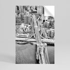 METROPOLITAN MAZE DANCE Póster Vertical Adhesivo