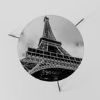 MONOCHROME PARISIAN ICON Mesa de Centro Ø60