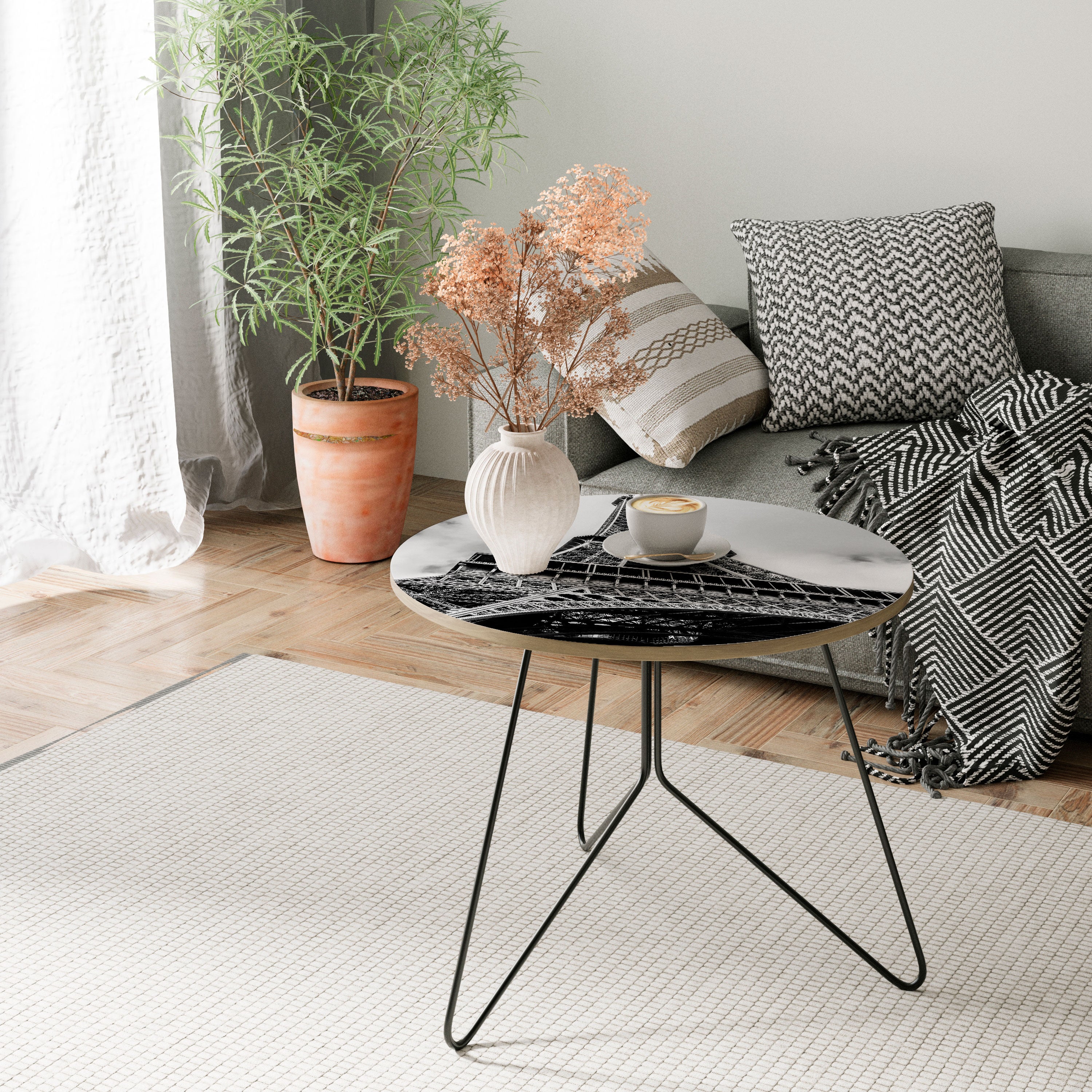 Mesa de centro MONOCROMÁTICA PARISINA ICON 69