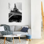 MONOCHROME PARISIAN ICON Peel and Stick Vertical Poster
