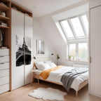 MONOCHROME PARISIAN ICON Peel and Stick Vertical Poster