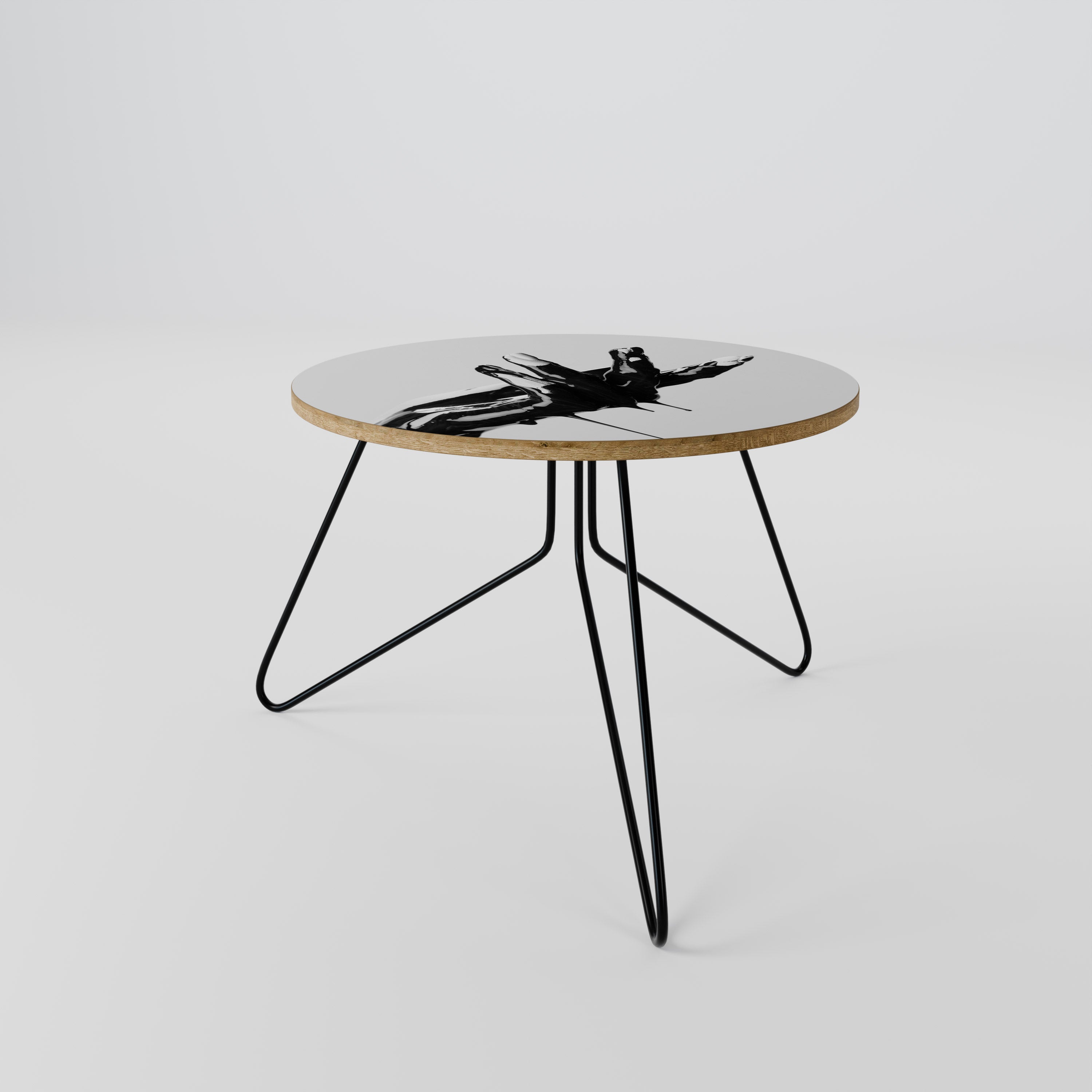 BLACK VISCOSITY Coffee Table 60