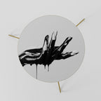 BLACK VISCOSITY Mesa de Centro Ø60