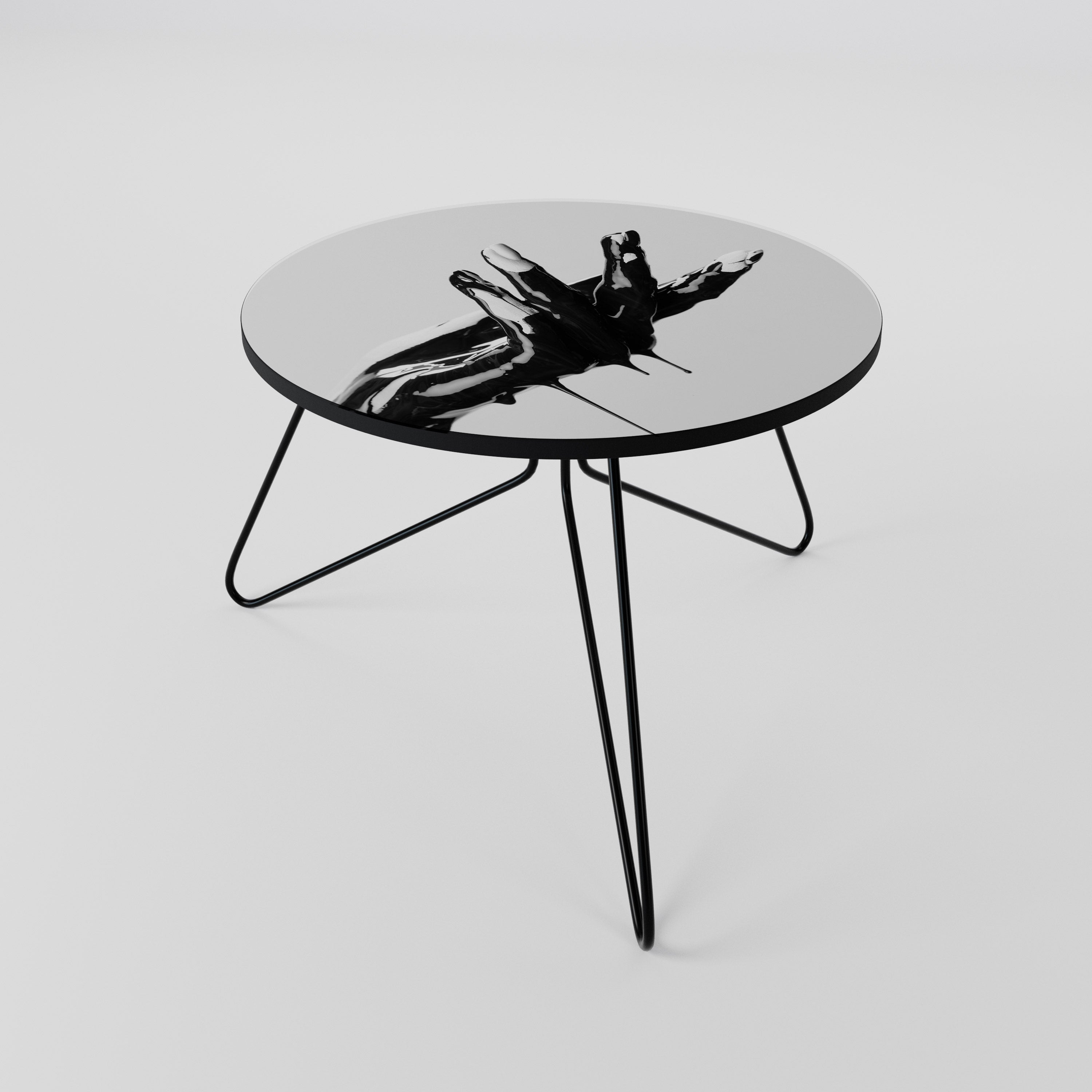 BLACK VISCOSITY Coffee Table 60