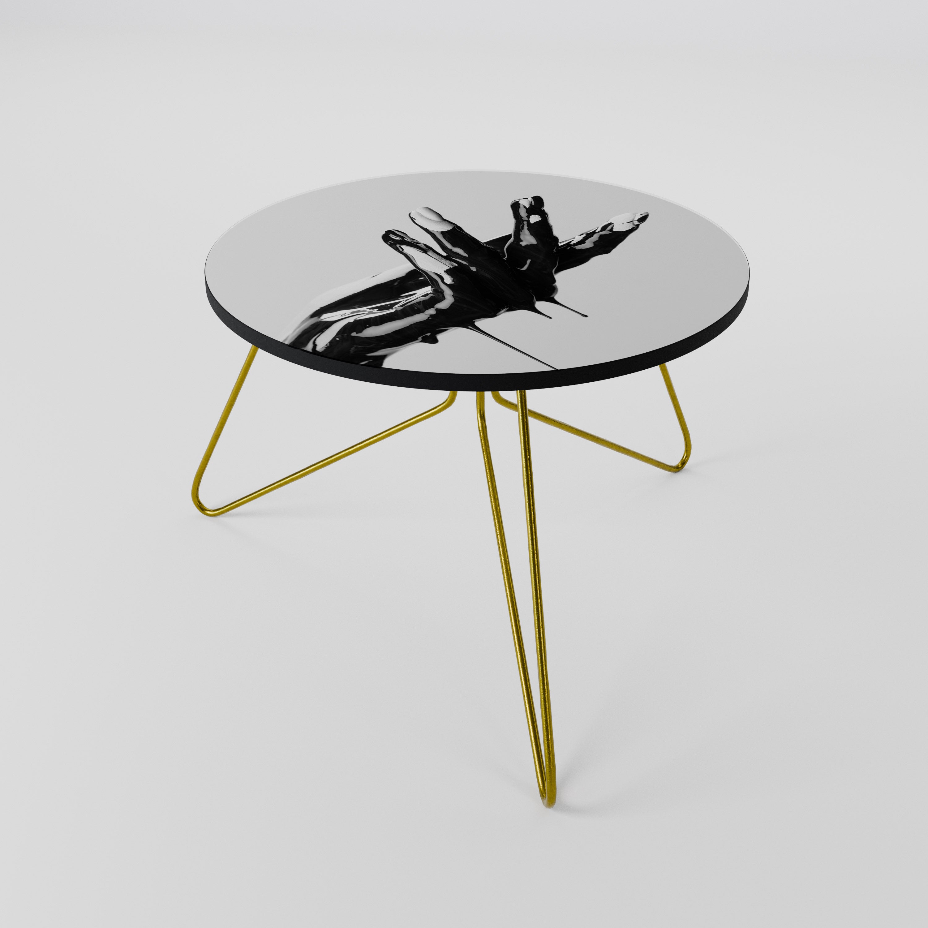 BLACK VISCOSITY Coffee Table 60