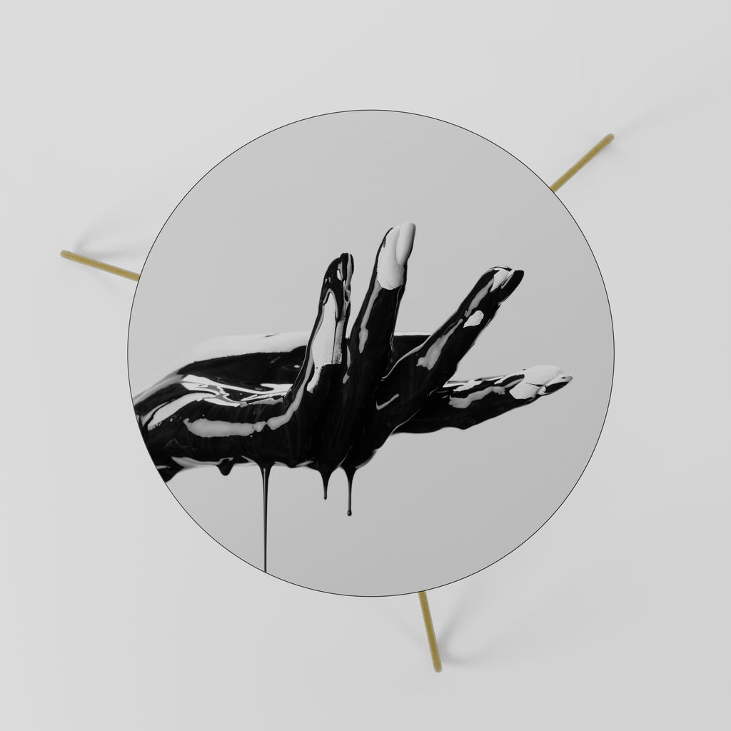 BLACK VISCOSITY Coffee Table 60