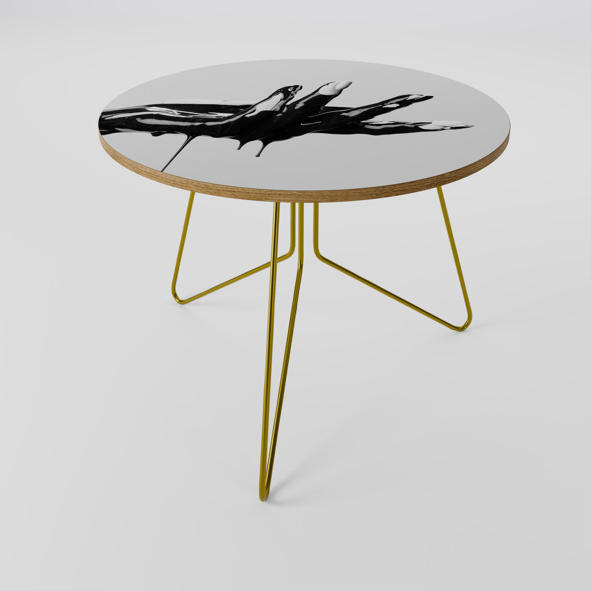BLACK VISCOSITY Coffee Table