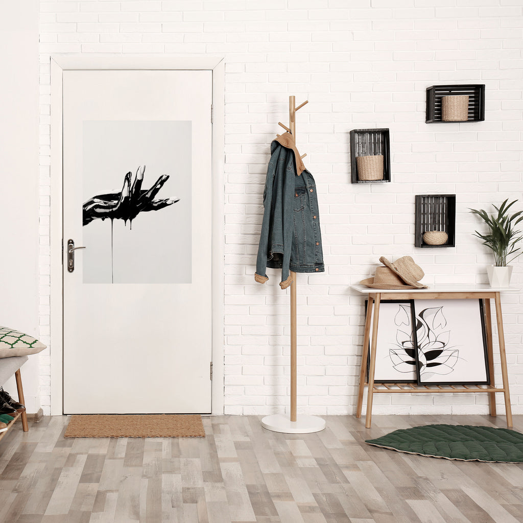 BLACK VISCOSITY Peel and Stick Vertical Poster