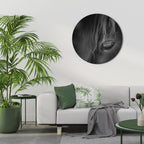 SILENT STRENGTH Round Wall Art