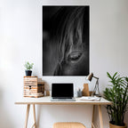 SILENT STRENGTH Póster Vertical Adhesivo