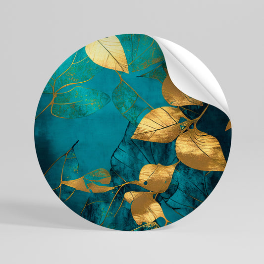 FOLIAGE FANTASIA Vinilo adhesivo redondo