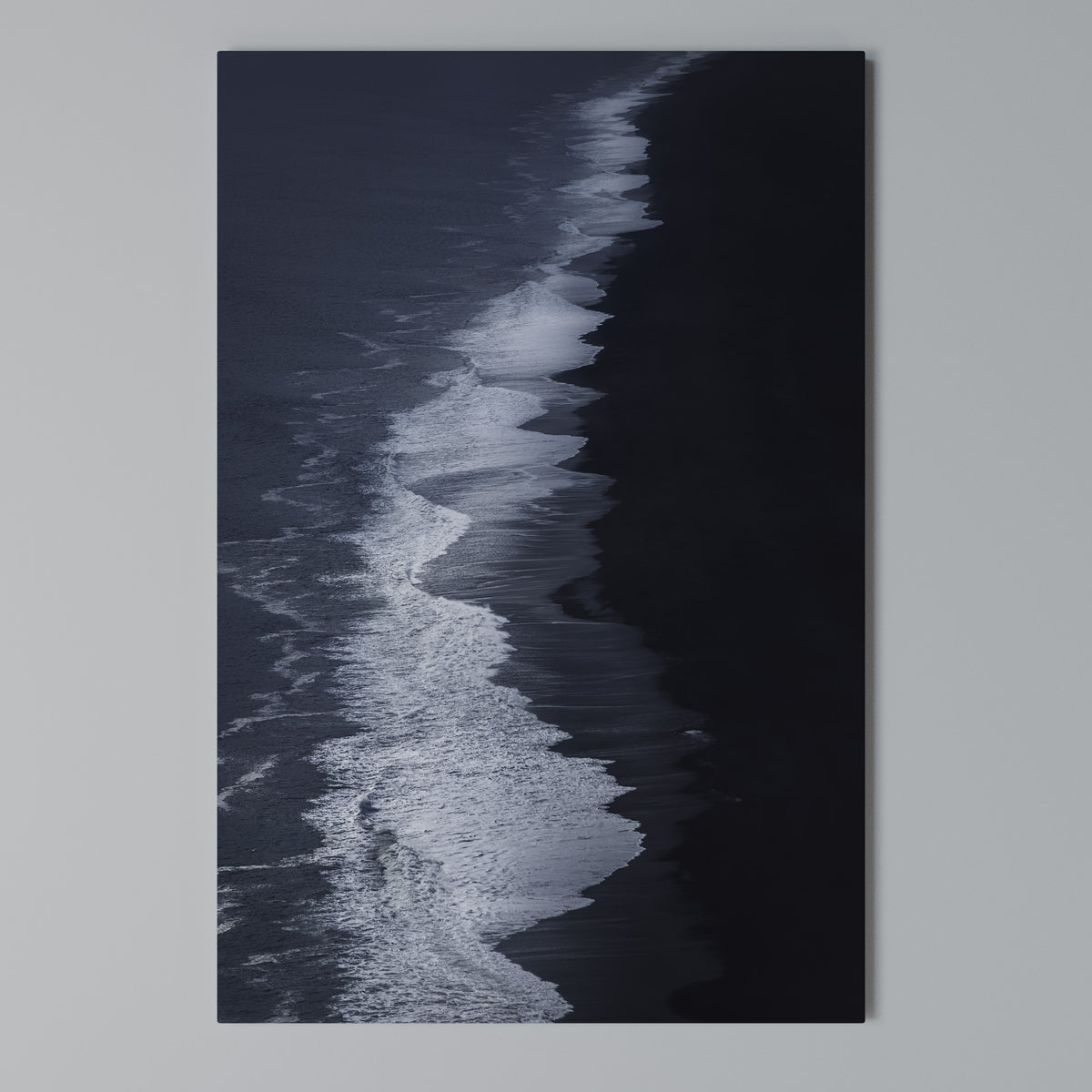 OCEAN'S WHISPER Cuadro en lienzo vertical