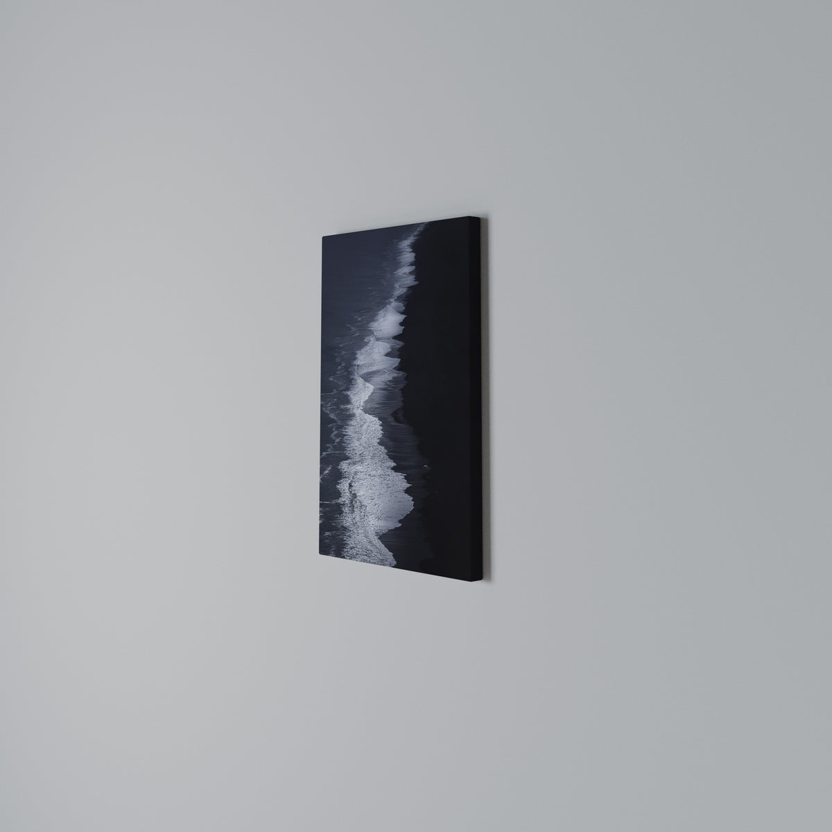 OCEAN'S WHISPER Cuadro en lienzo vertical