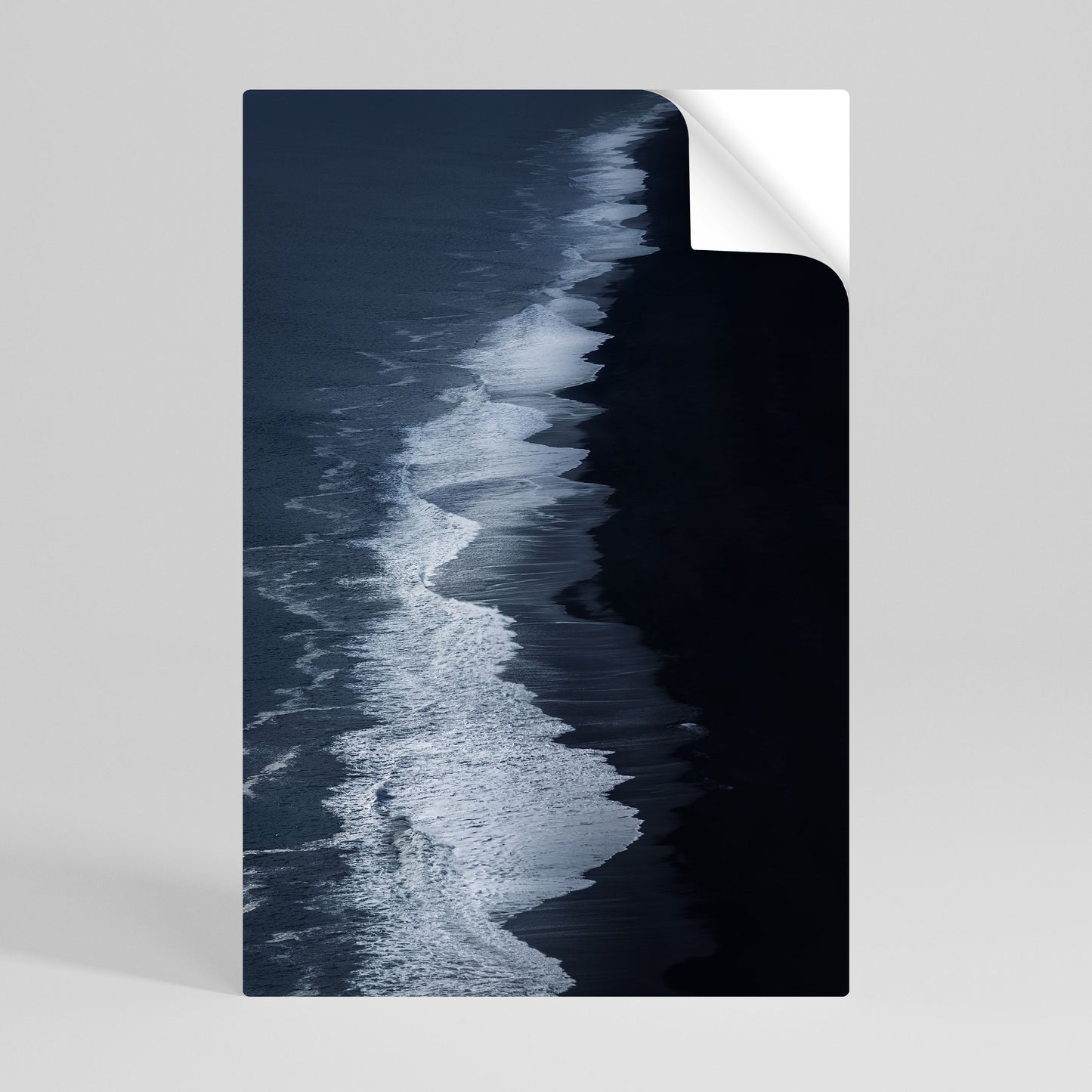OCEAN'S WHISPER Póster adhesivo vertical