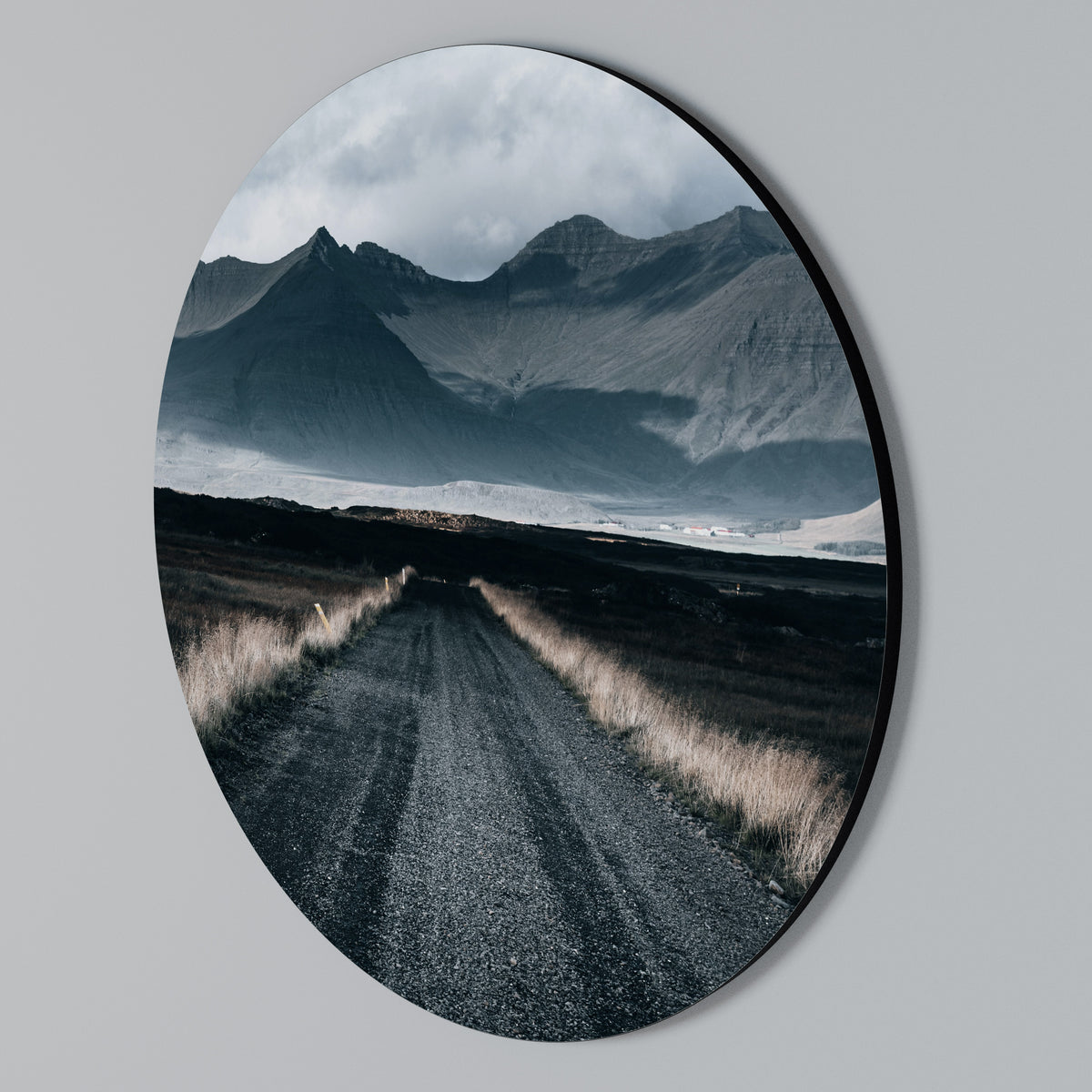 FOGBOUND HEIGHTS Arte de pared redondo