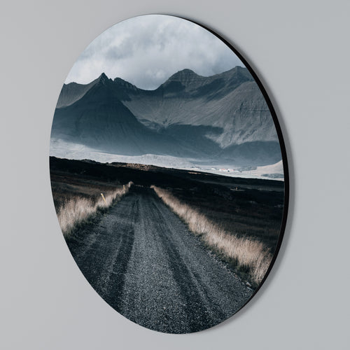 FOGBOUND HEIGHTS Arte de pared redondo