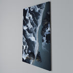 COSMIC COASTLINE Cuadro en lienzo vertical
