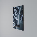 COSMIC COASTLINE Cuadro en lienzo vertical