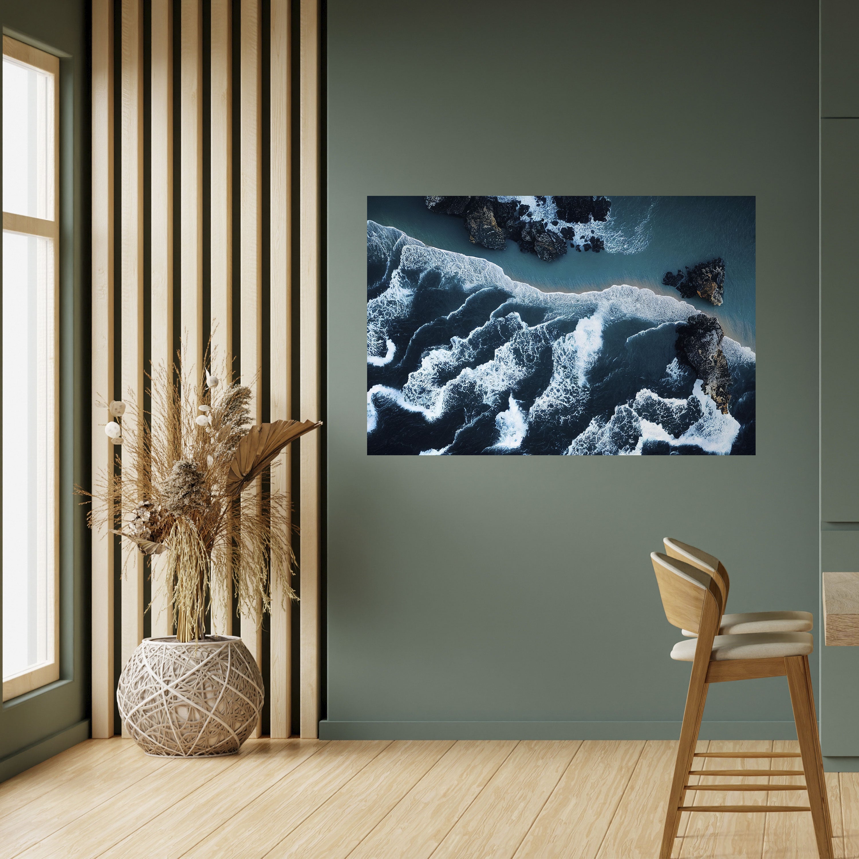 Póster horizontal autoadhesivo COSTA CÓSMICA