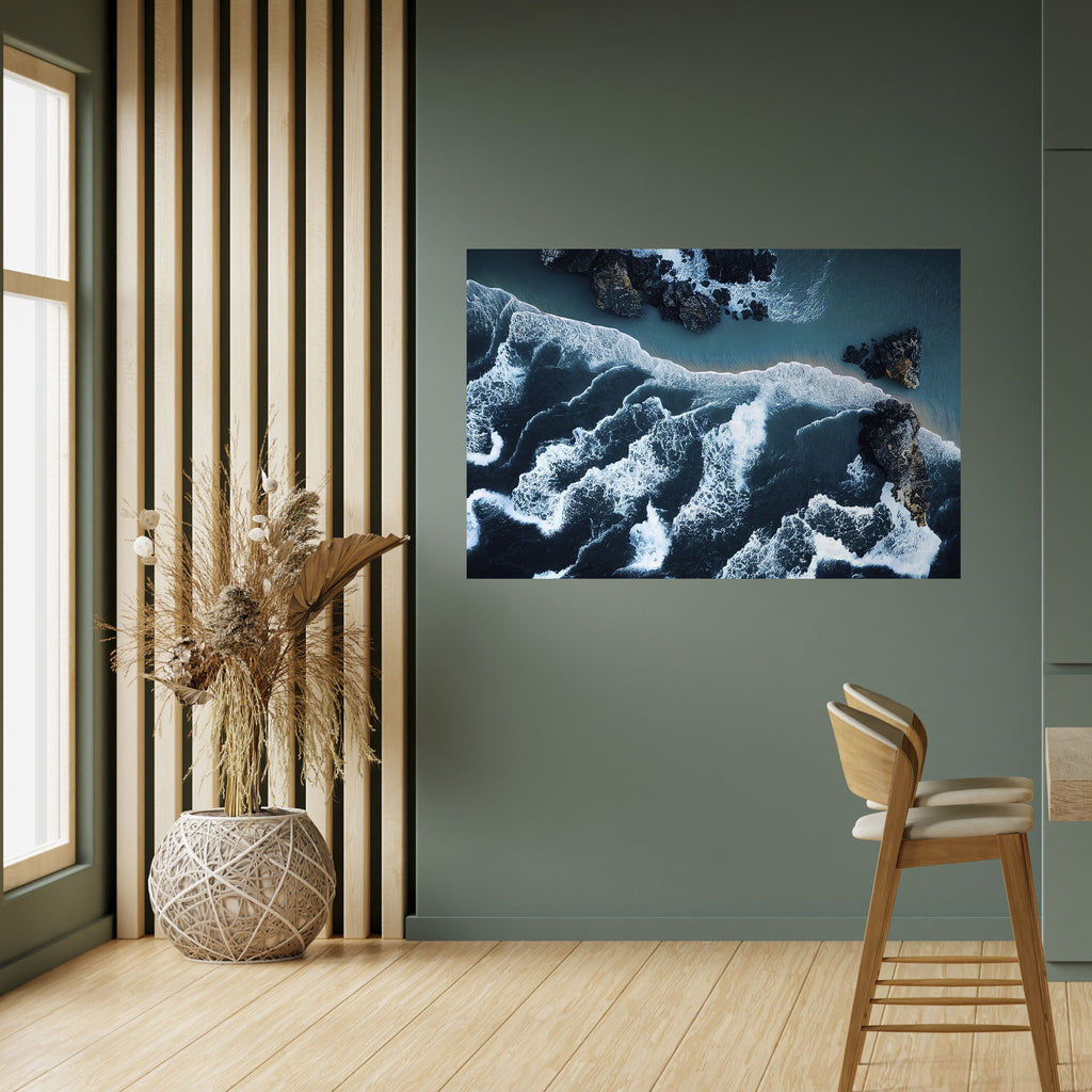 Póster horizontal autoadhesivo COSTA CÓSMICA