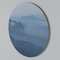 MISTY MOUNTAIN WHISPER Round Wall Art