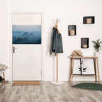 MISTY MOUNTAIN WHISPER Peel and Stick Horizontal Poster