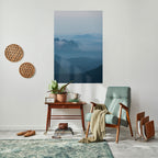 MISTY MOUNTAIN WHISPER Peel and Stick Vertical Poster