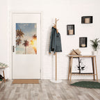 WHISPERING PALM LEAVES Póster Vertical Adhesivo