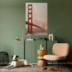 BRIDGE OF DREAMS Peel and Stick Vertical Poster