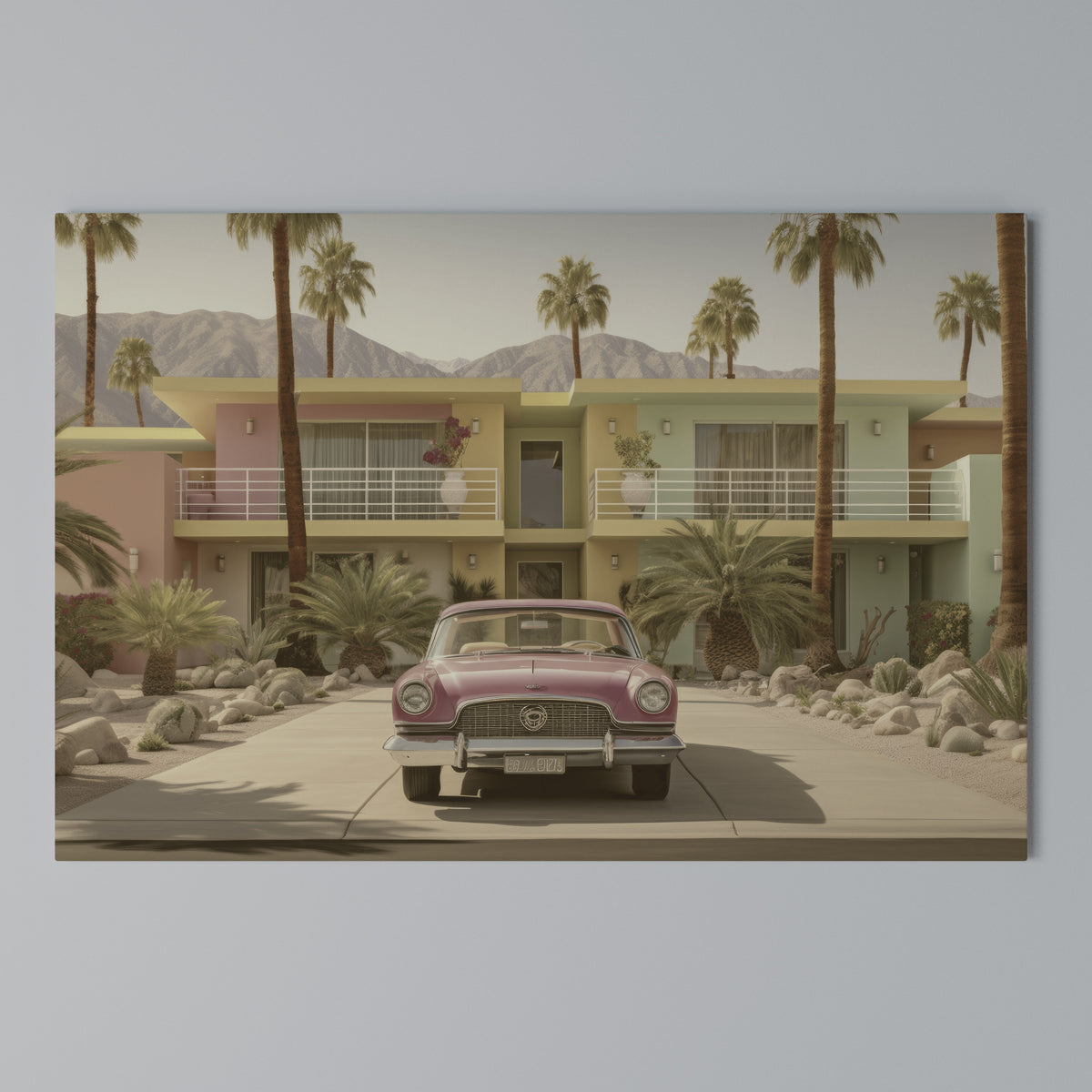 CALIFORNIAN STYLE Cuadro en lienzo horizontal