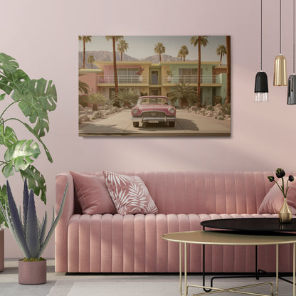 CALIFORNIAN STYLE Cuadro en lienzo horizontal