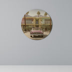 CALIFORNIAN STYLE Round Wall Art