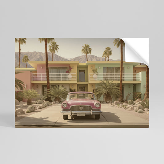CALIFORNIAN STYLE Póster adhesivo horizontal