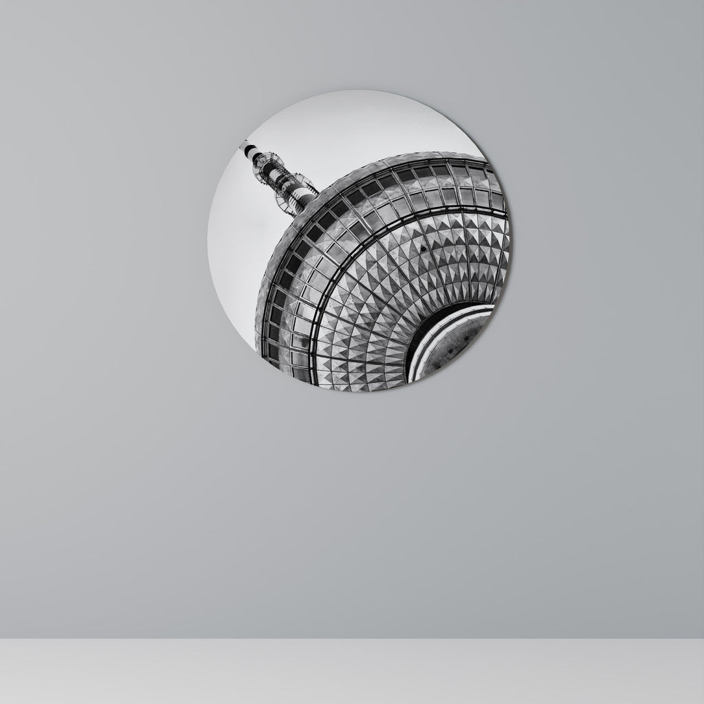 BERLINER FERNSEHTURM Round Wall Art