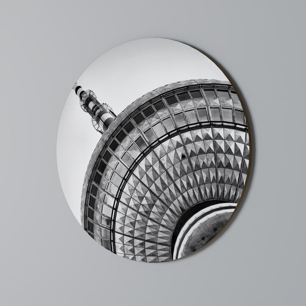 BERLINER FERNSEHTURM Round Wall Art