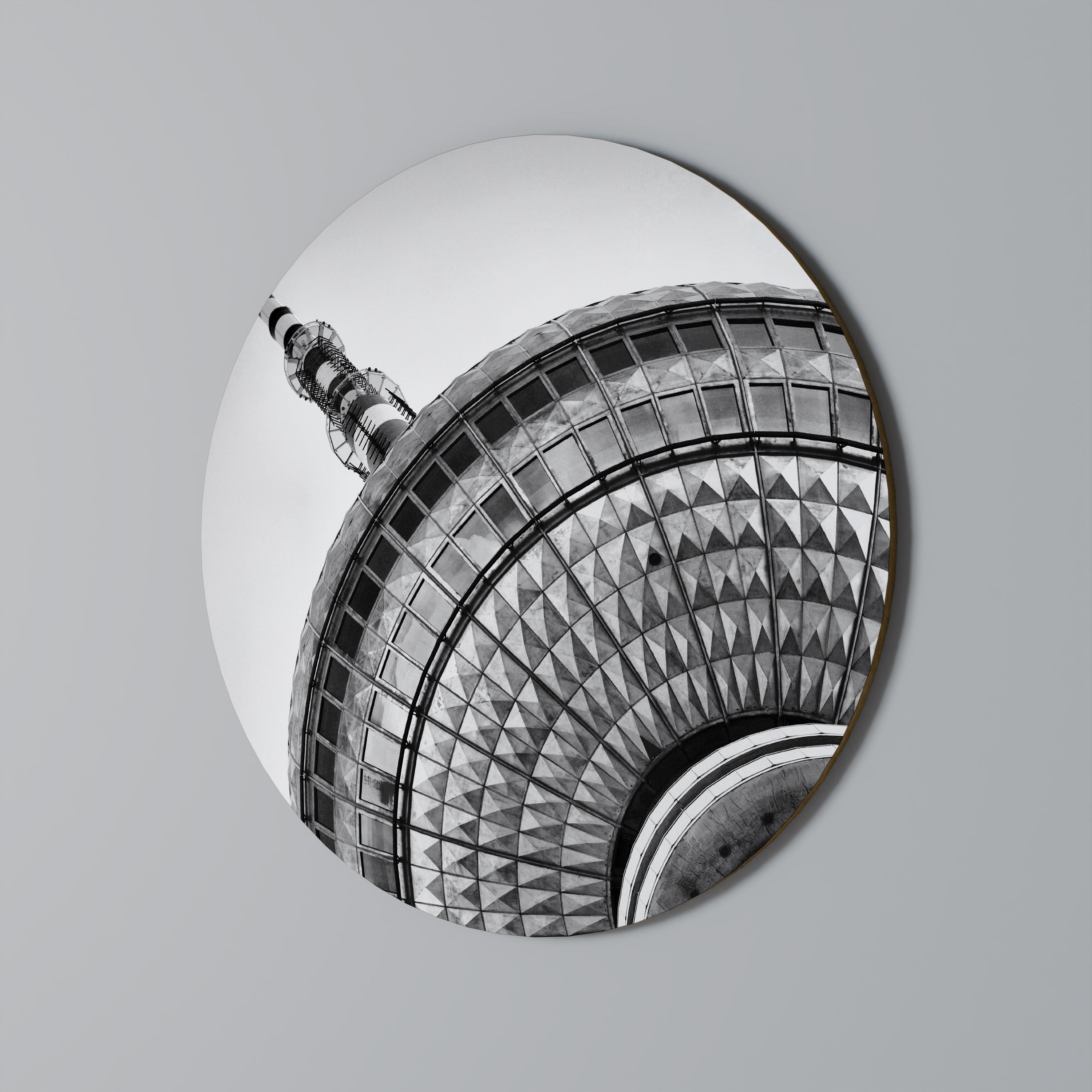 BERLINER FERNSEHTURM Round Wall Art