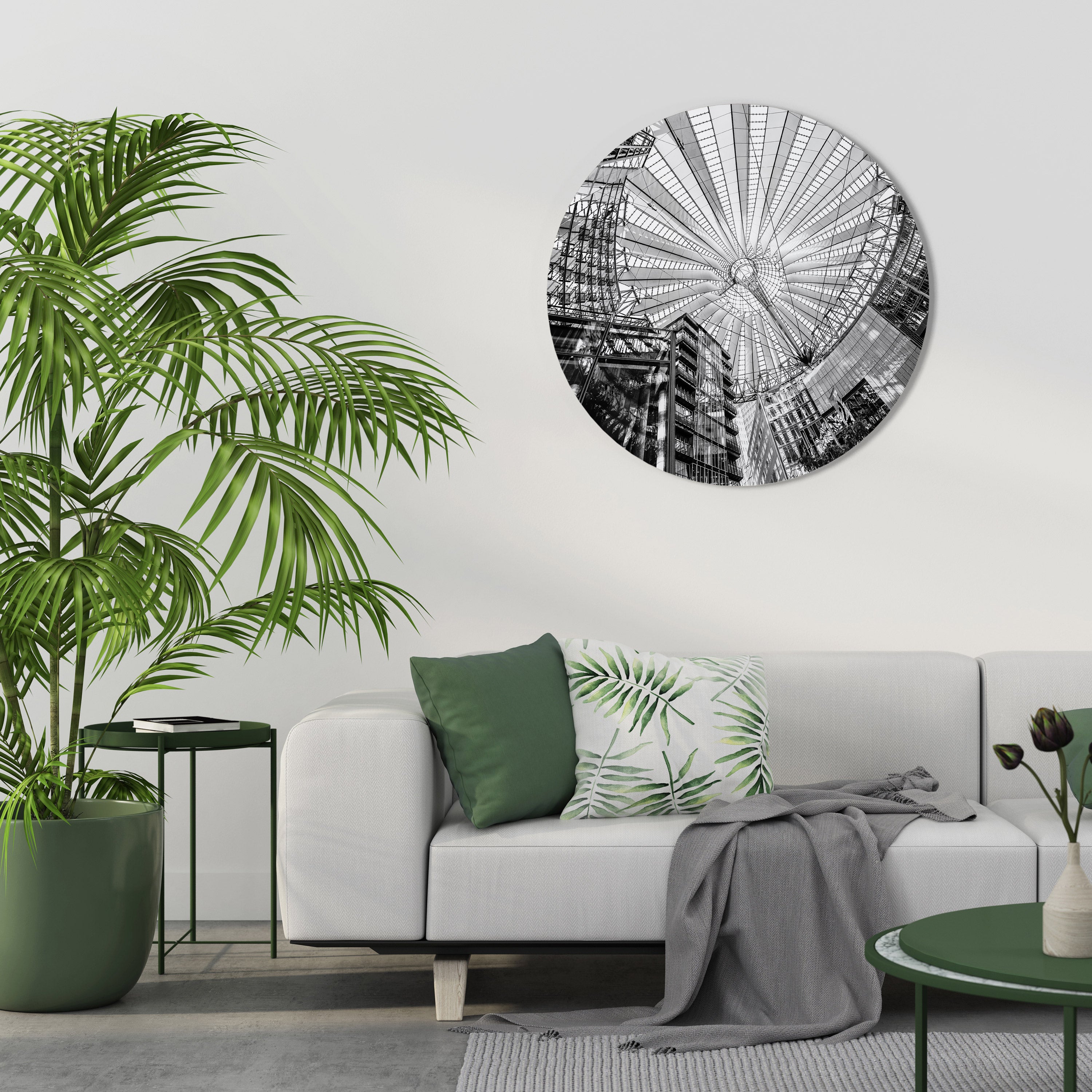 CEILING OF DREAMS Round Wall Art