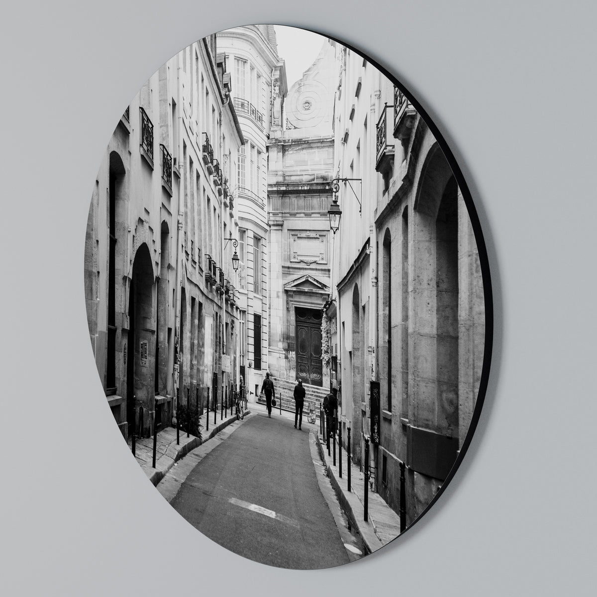 SECRET PATHWAYS UNVEILED Arte de pared redondo