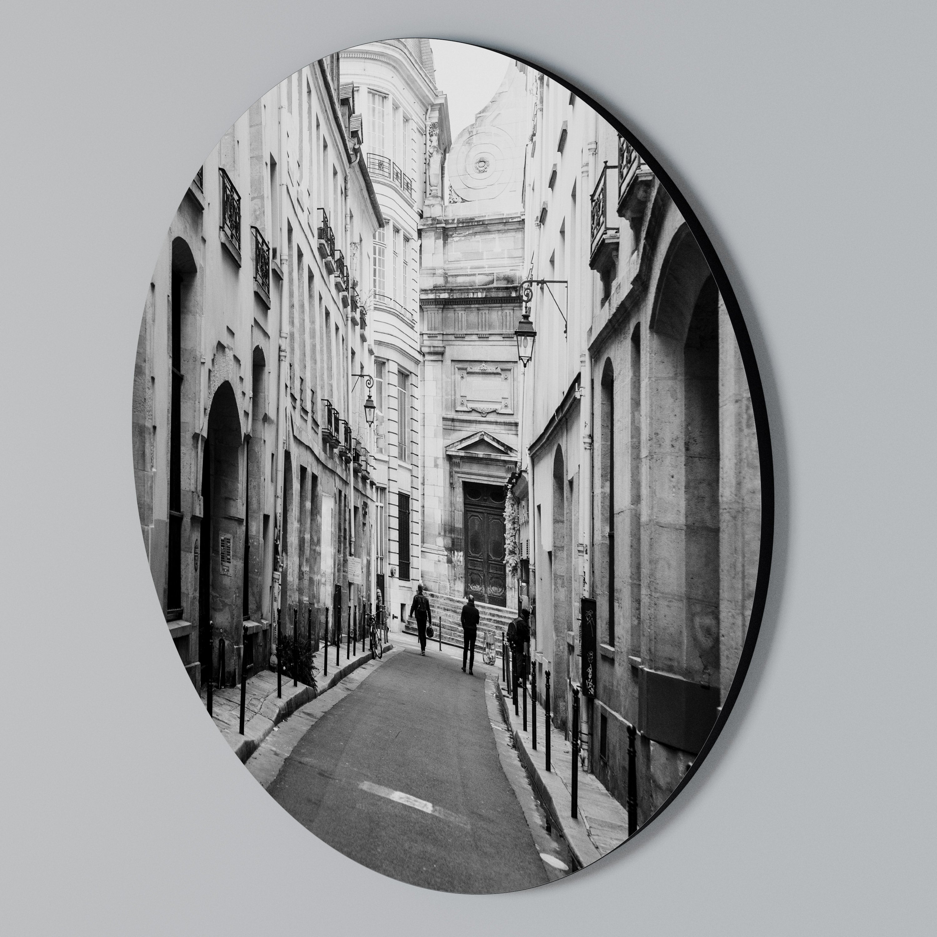 SECRET PATHWAYS UNVEILED Round Wall Art