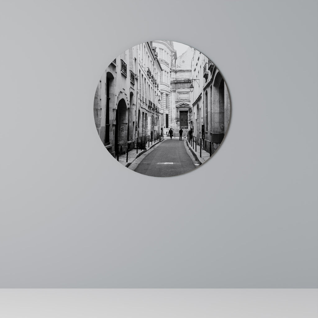 SECRET PATHWAYS UNVEILED Round Wall Art