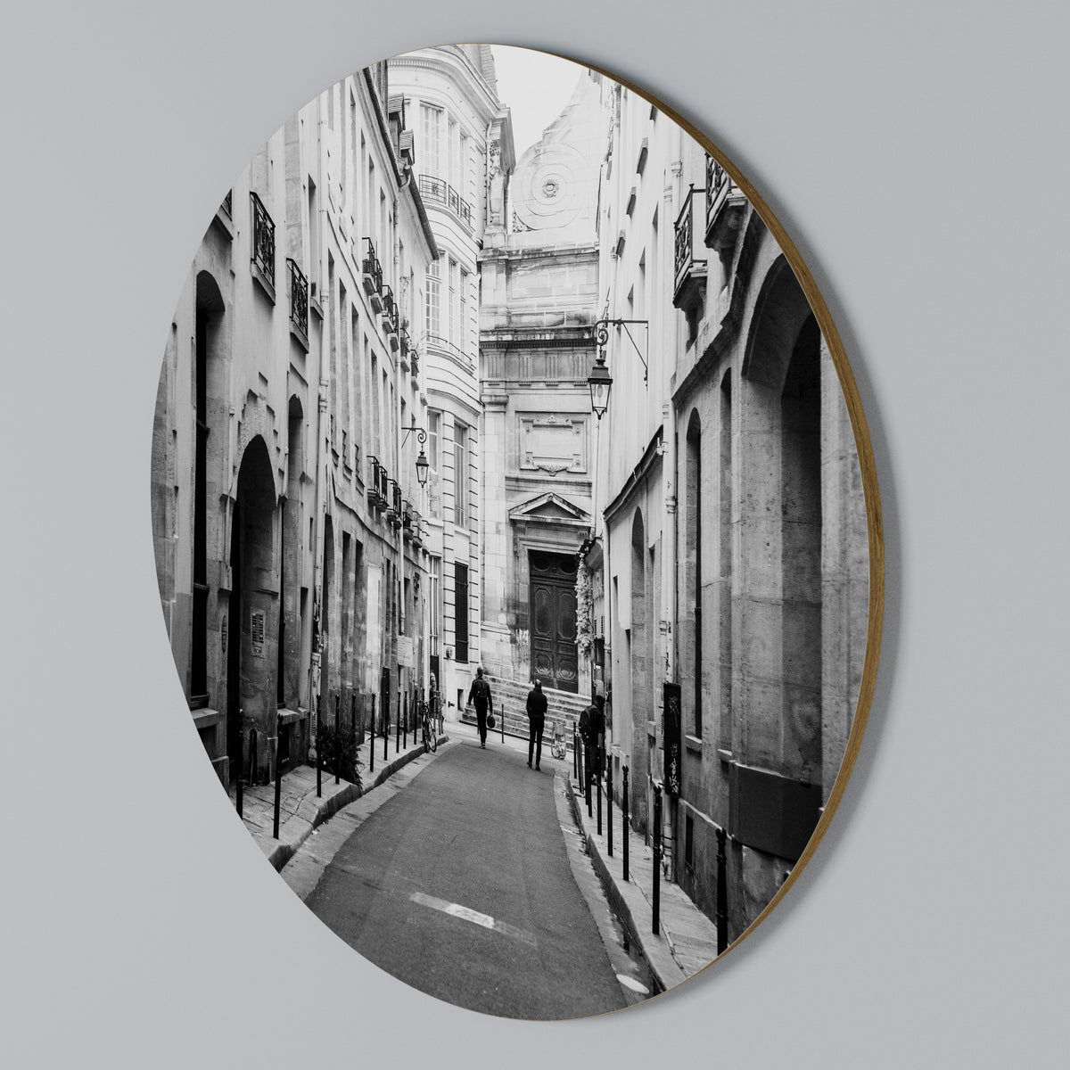 SECRET PATHWAYS UNVEILED Arte de pared redondo