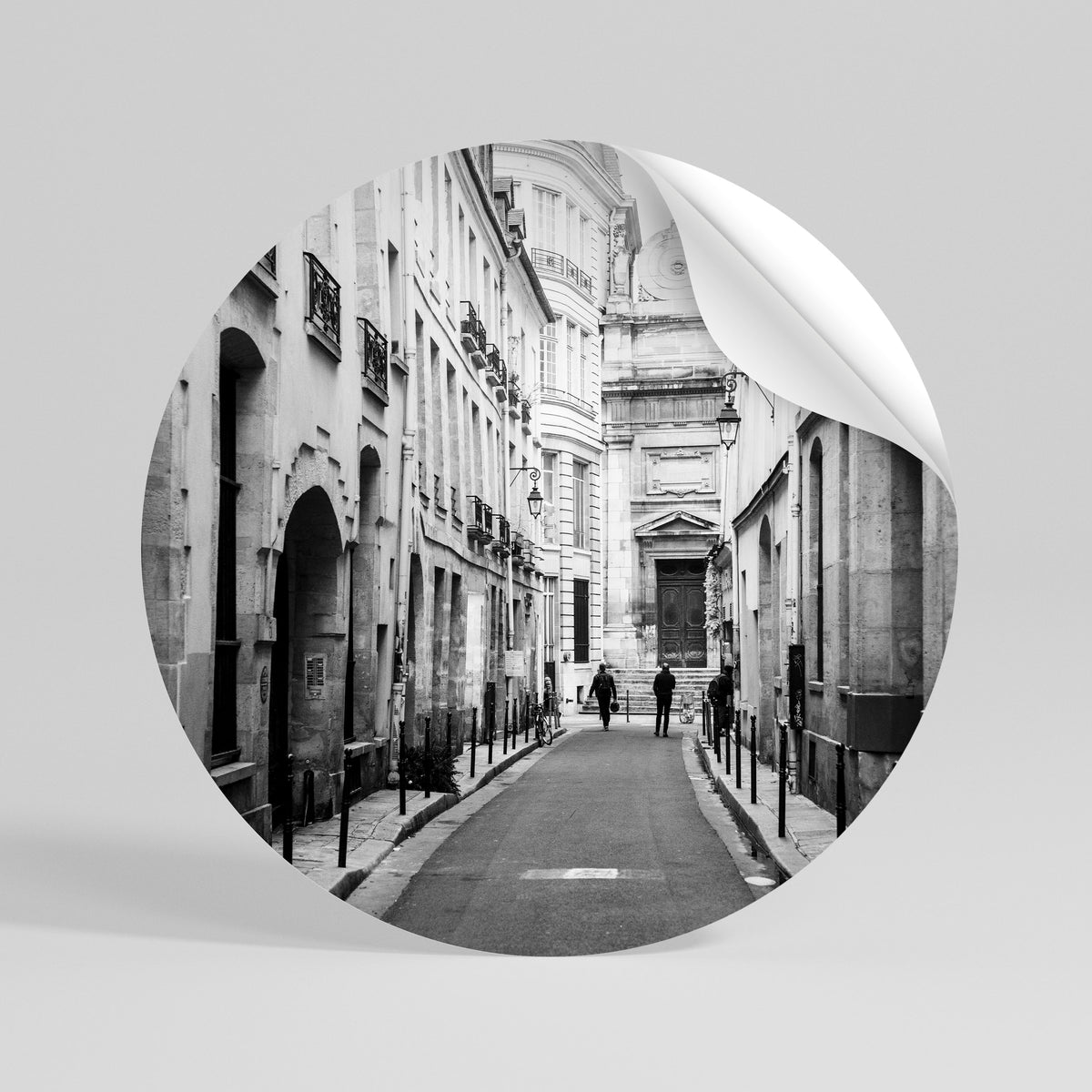 SECRET PATHWAYS UNVEILED Vinilo adhesivo redondo