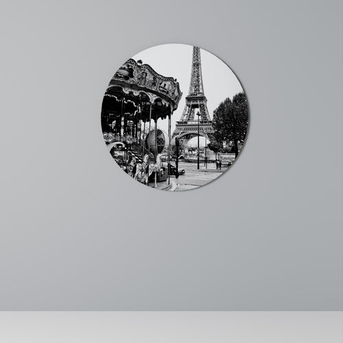 CHARMS OF THE CITY Decoración de Pared Redonda