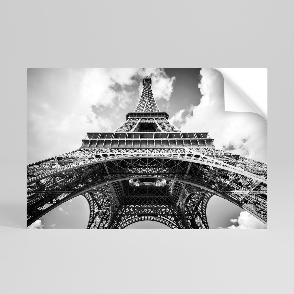 TIMELESS EIFFEL PERSPECTIVE Póster adhesivo horizontal