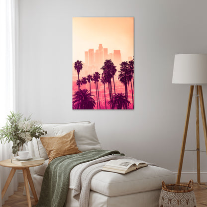PALM SHADE DREAMSCAPE Vertical Canvas Print