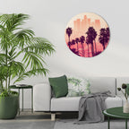 PALM SHADE DREAMSCAPE Decoración de Pared Redonda