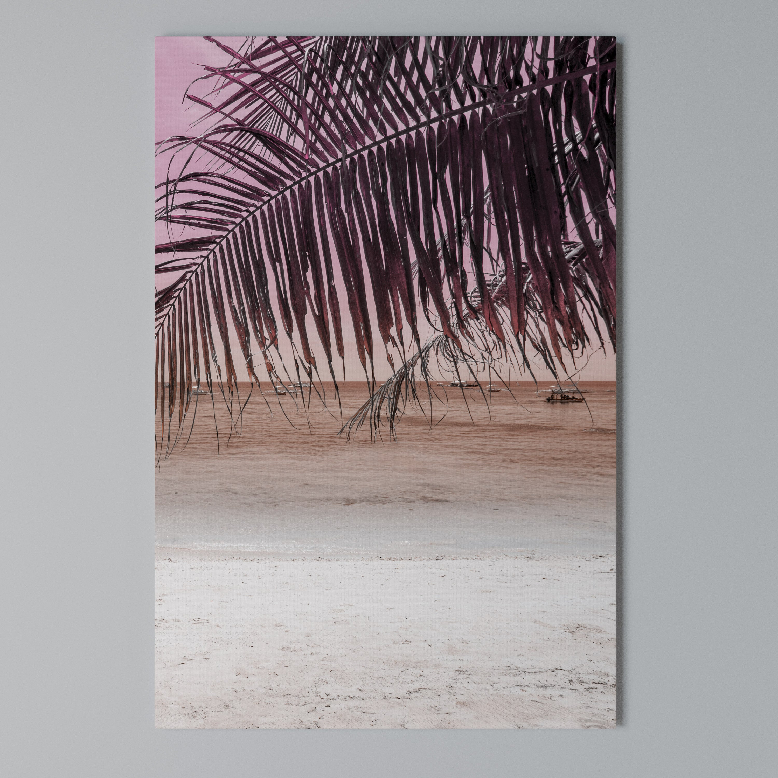 TROPICAL WHISPERS Cuadro en lienzo vertical