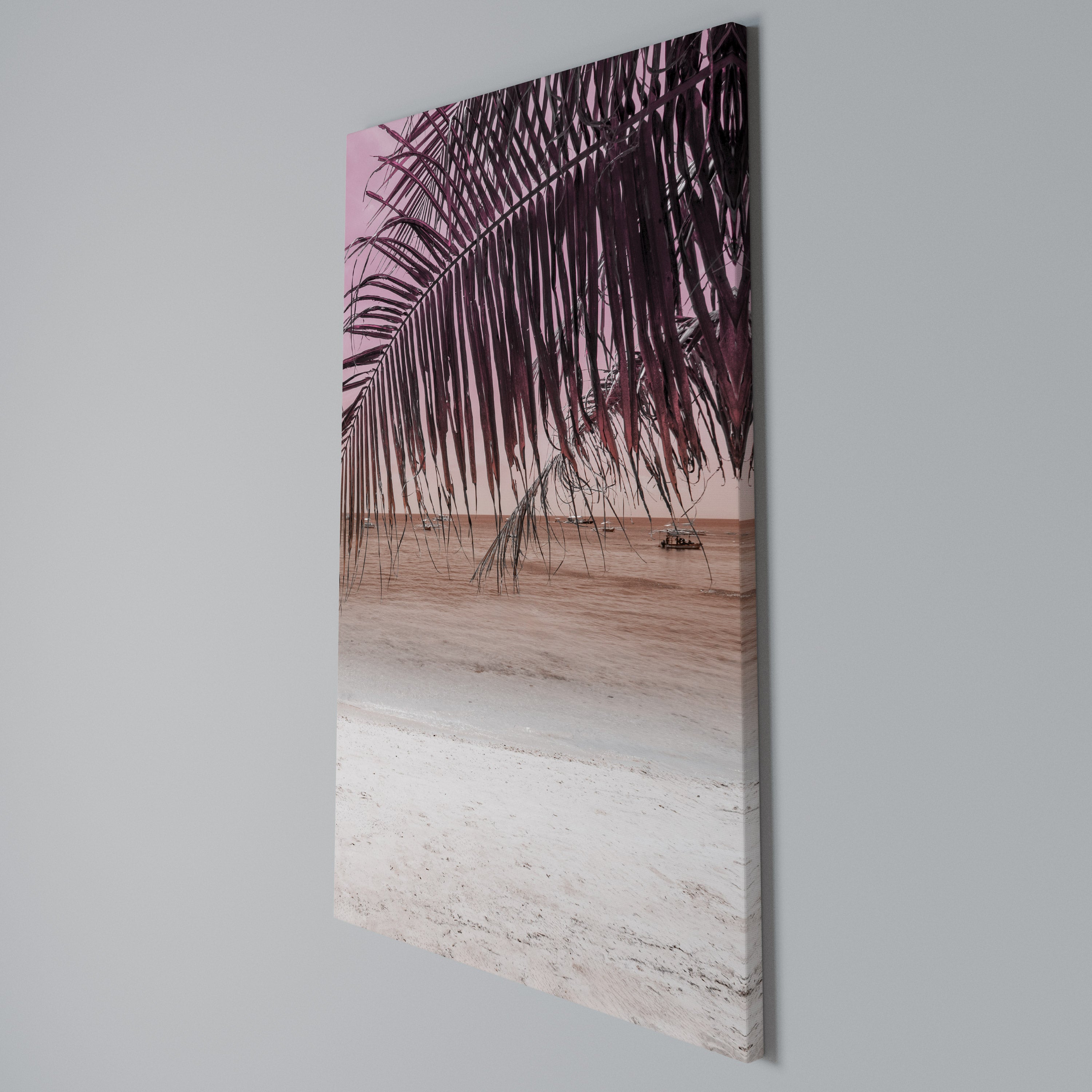 TROPICAL WHISPERS Cuadro en lienzo vertical